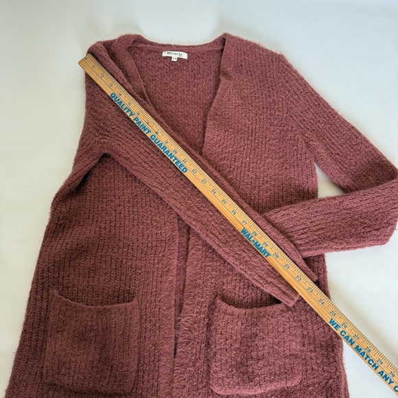 Miracle Rust Open-Front Cardigan size small - Picture 11 of 11